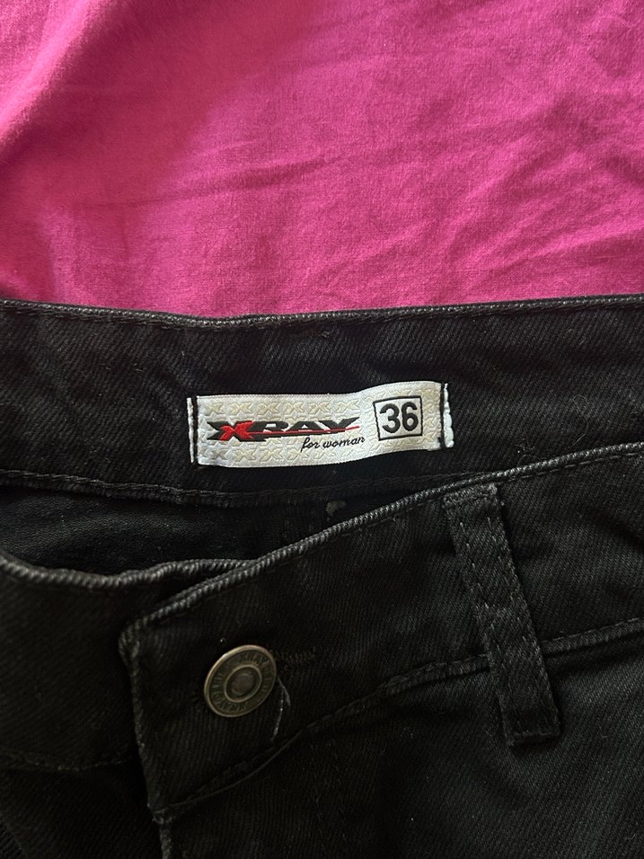 Siyah Balon Fit Kot Pantolon - Görsel 2