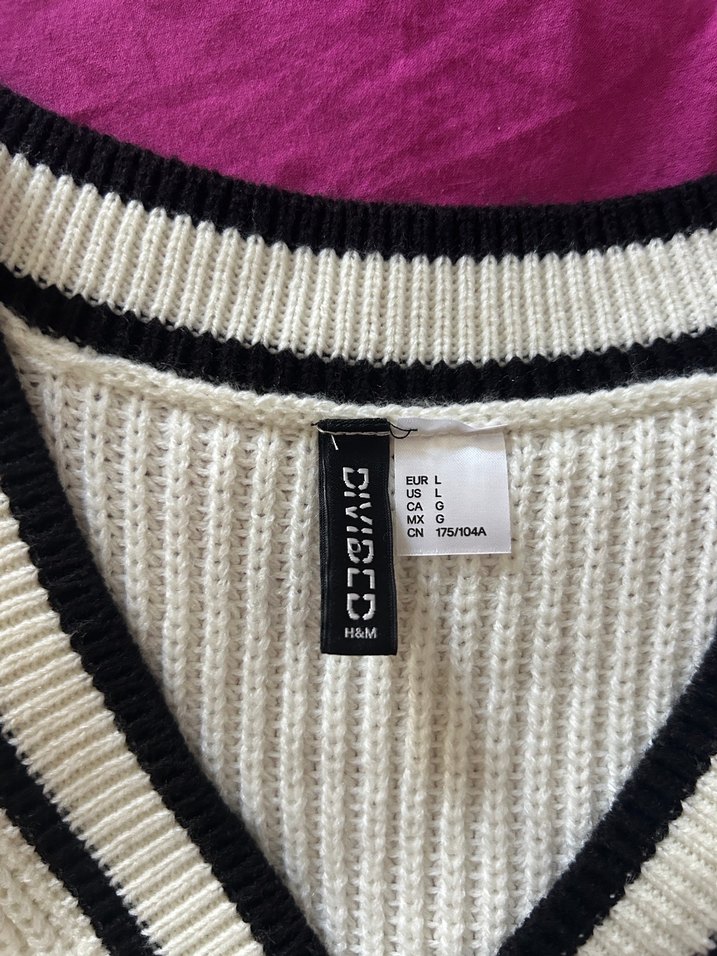 V Yaka Süveter - Görsel 3