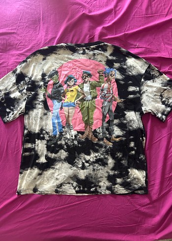 Oversized Gorillaz Tişört - Görsel 2