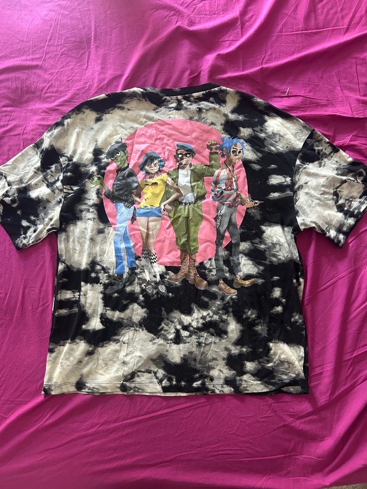 Oversized Gorillaz Tişört - Görsel 2