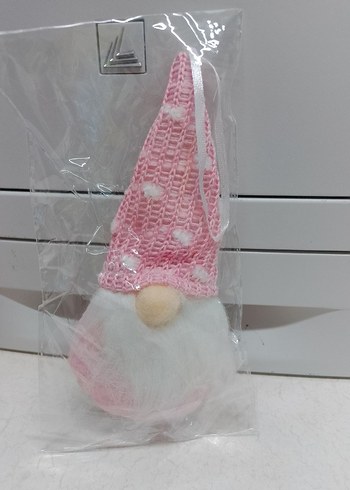 Beden Pembe 3'lü Paket Örgü Şapkalı Bebekler
