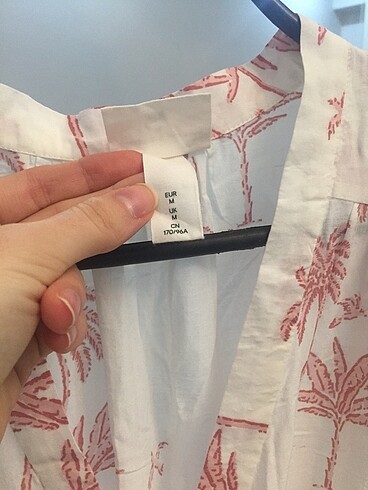 H&M H&m elbise beli lastikli