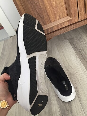 40 Beden Puma siyah orjinal spor ayakkabı