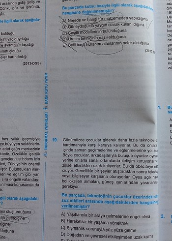  Beden KPSS Türkçe Paragraf Konu Özetli deneme kitabi hediyeli