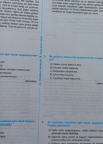  Beden Renk KPSS Türkçe Paragraf Konu Özetli deneme kitabi hediyeli