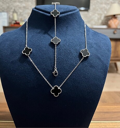 Van Cleef Kolye&Bileklik Seti