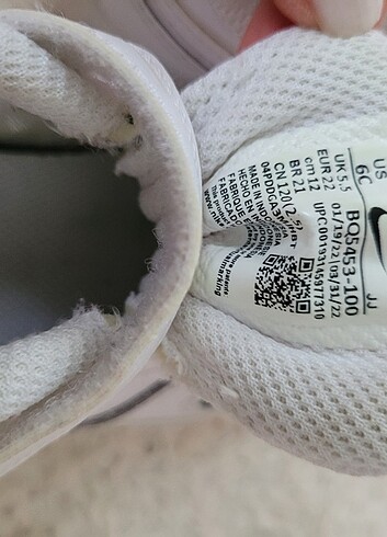 22 Beden Nike Bebek Ayakkabı
