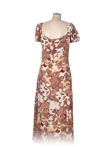 m Beden Vintage Love Uzun Elbise %70 İndirimli.