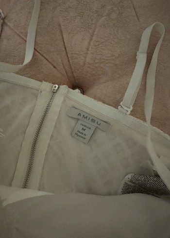 Diğer Beyaz Dantel Bohem Bralet