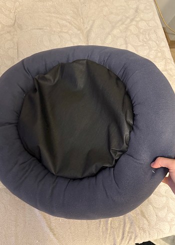 Beden Renk Yuvarlak Beyaz Köpek kedi Yatağı