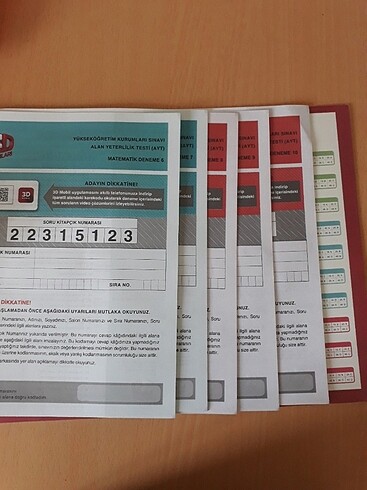 Ayt mat branş deneme yks24 basim 3d 