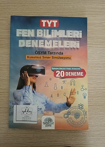 Tammam yayıncılık 20'li tyt fen denemesi 