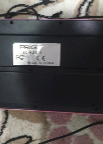 Pembe Pastel Kablolu Klavye - Görsel 3