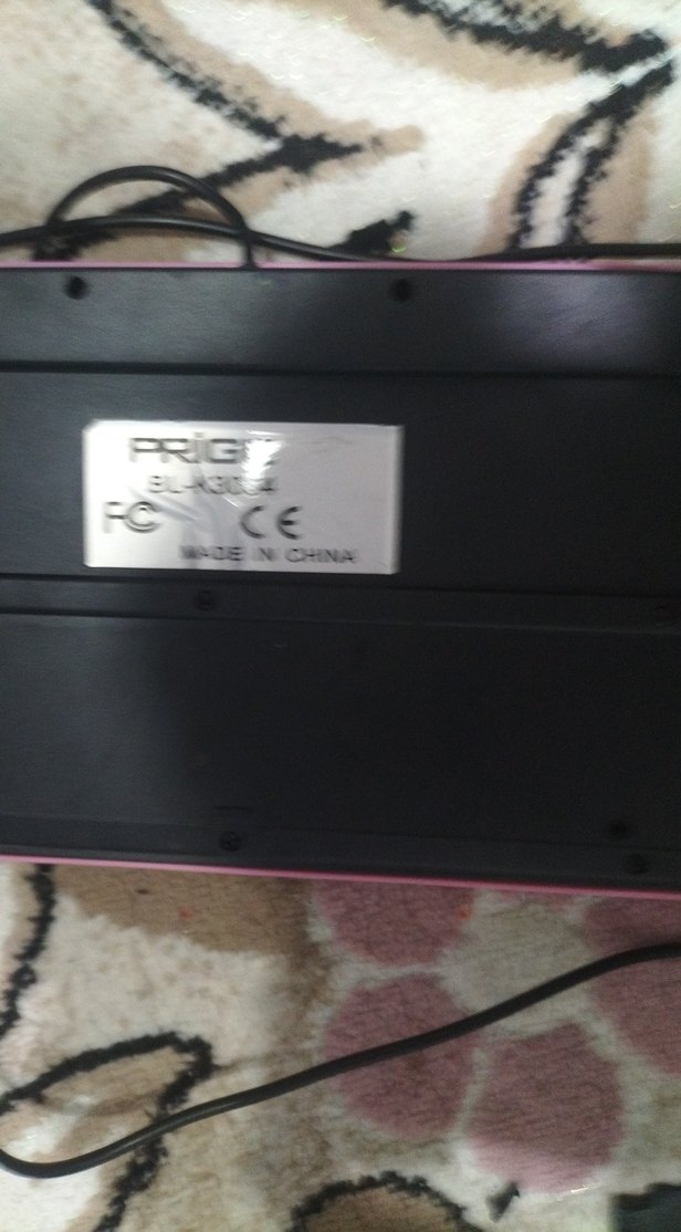 Pembe Pastel Kablolu Klavye - Görsel 3