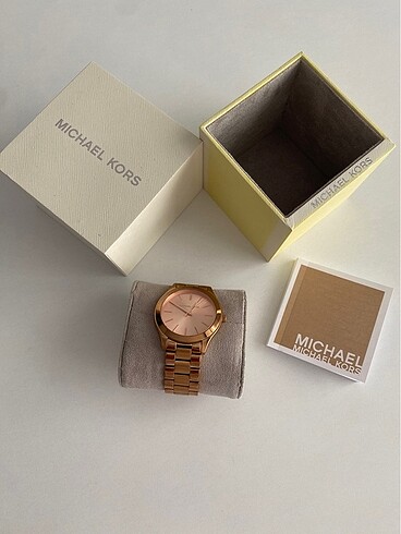  Beden camel Renk MICHEAL KORS 3197 BAYAN KOL SAATİ