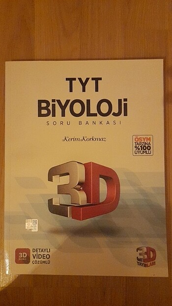 3D TYT BİYOLOJİ