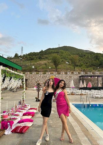 Pembe bride to be elbisesi - Görsel 4