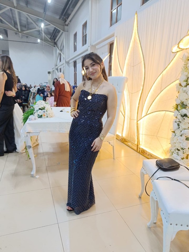 Payetli elbise - Görsel 2