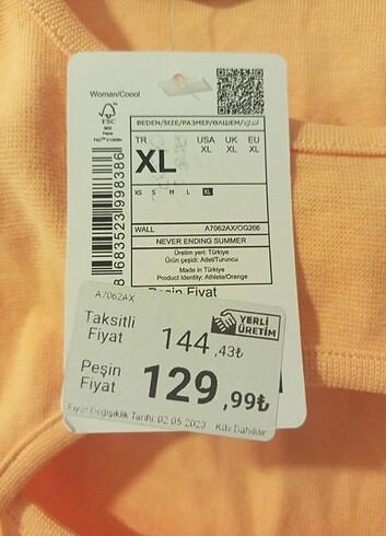 xl Beden Yazık tişört