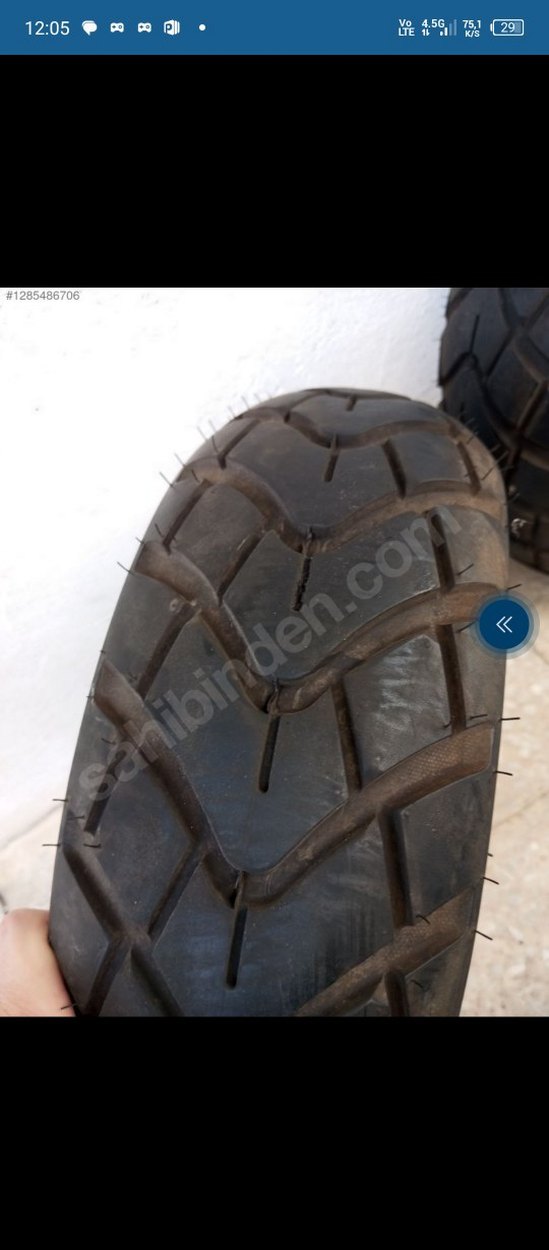 Siyah Lastik Motosiklet Dizliği - Görsel 3