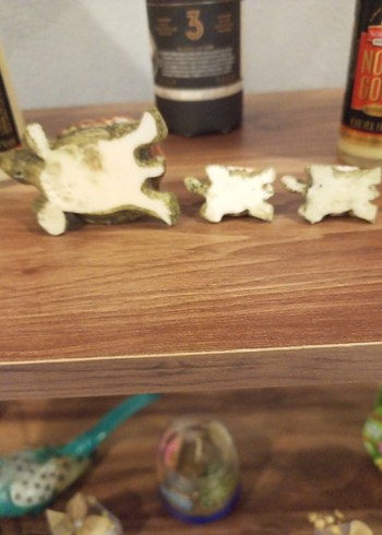 Camel Renkli Kaplumbağa Figürleri - Görsel 3