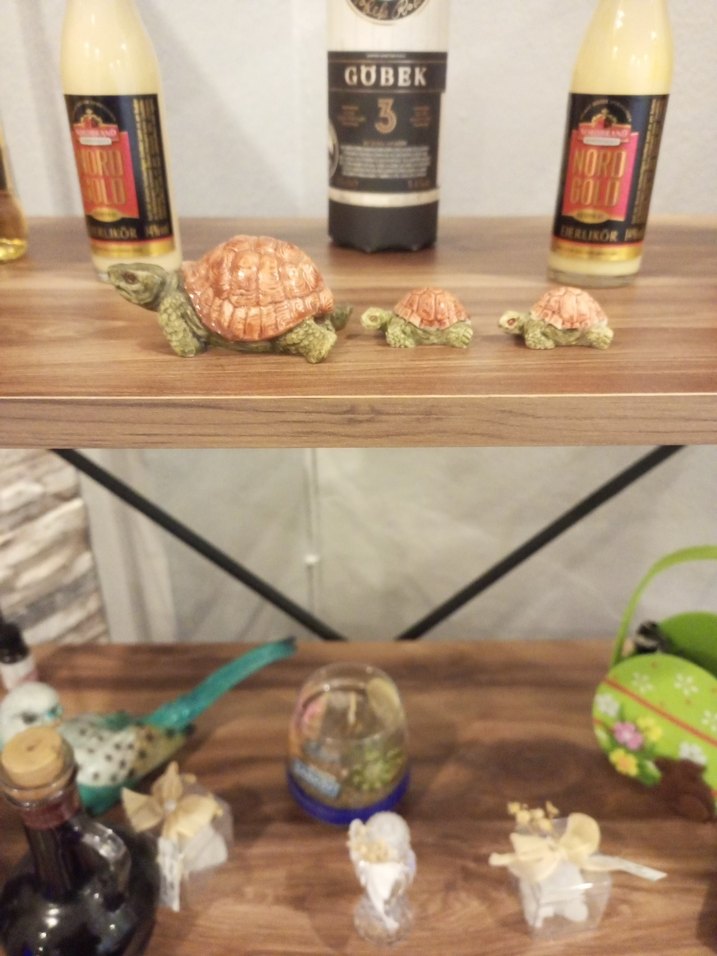 Camel Renkli Kaplumbağa Figürleri - Görsel 2