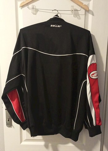 Kırmızı Siyah Fermuarlı Erkek Kayak Ceketi - Görsel 3