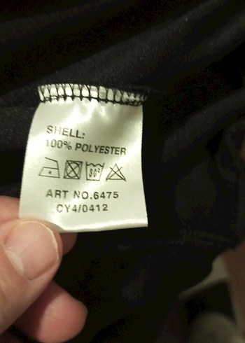 Kırmızı Siyah Fermuarlı Erkek Kayak Ceketi - Görsel 5