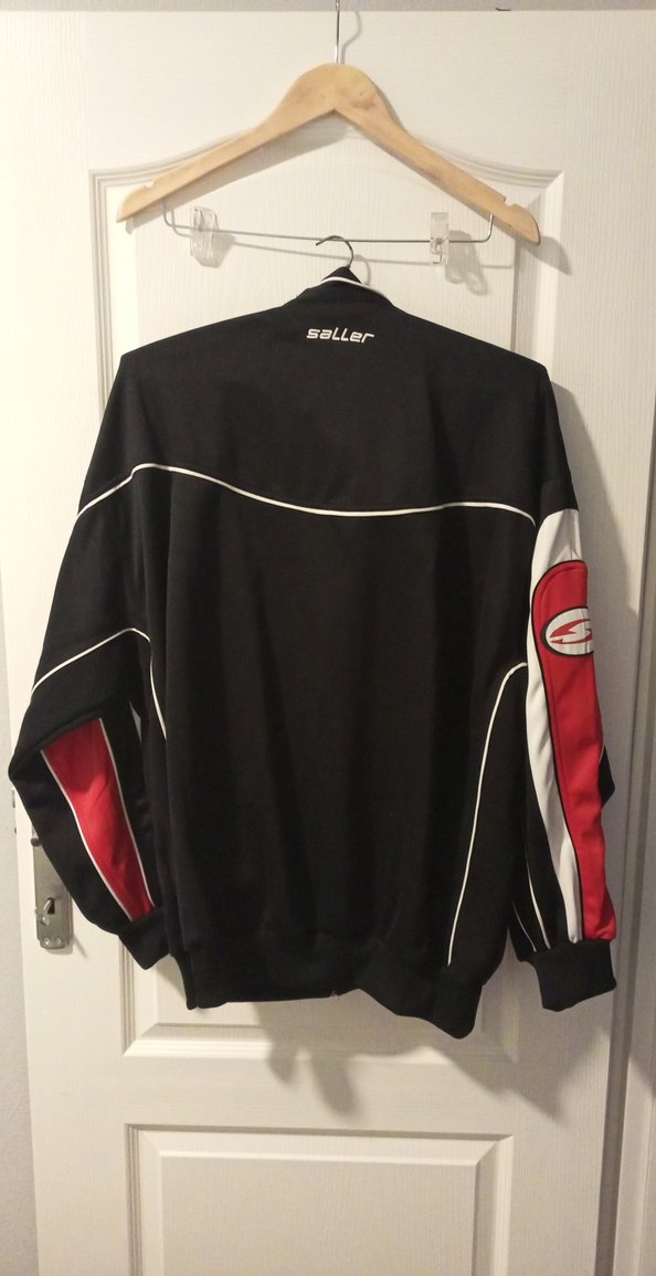 Kırmızı Siyah Fermuarlı Erkek Kayak Ceketi - Görsel 3