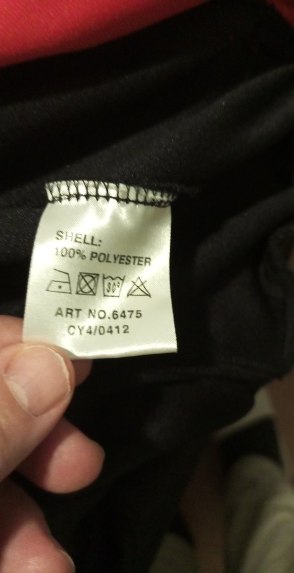 Kırmızı Siyah Fermuarlı Erkek Kayak Ceketi - Görsel 5