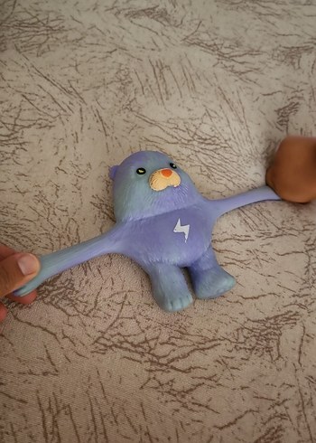 Beden Renk Mor Pastel Ayı Figürü strech ayı