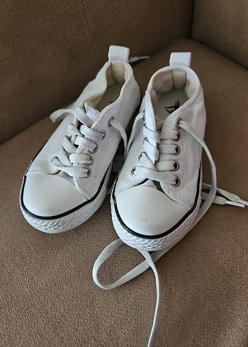 Beyaz Kız Çocuk Sneakers