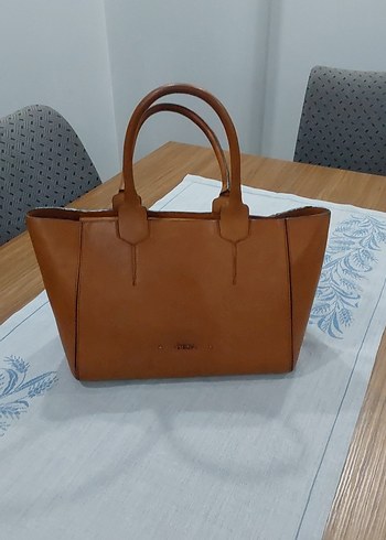 Taba Rengi Gerçek Deri Kadın Çanta