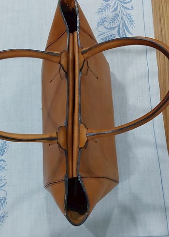  Beden camel Renk Taba Rengi Gerçek Deri Kadın Çanta