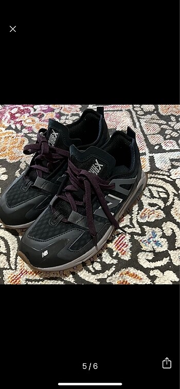 37,5 Beden siyah Renk New balance