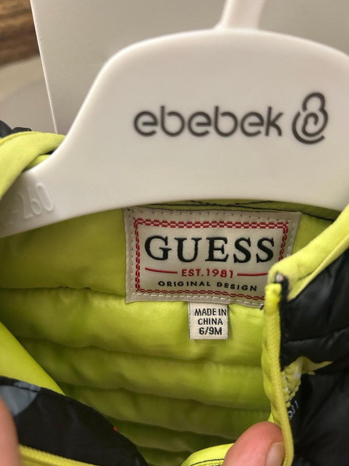 Erkek bebek guess mont - Görsel 3