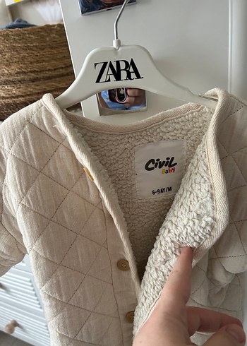 Erkek Bebek mont kaban - Görsel 3