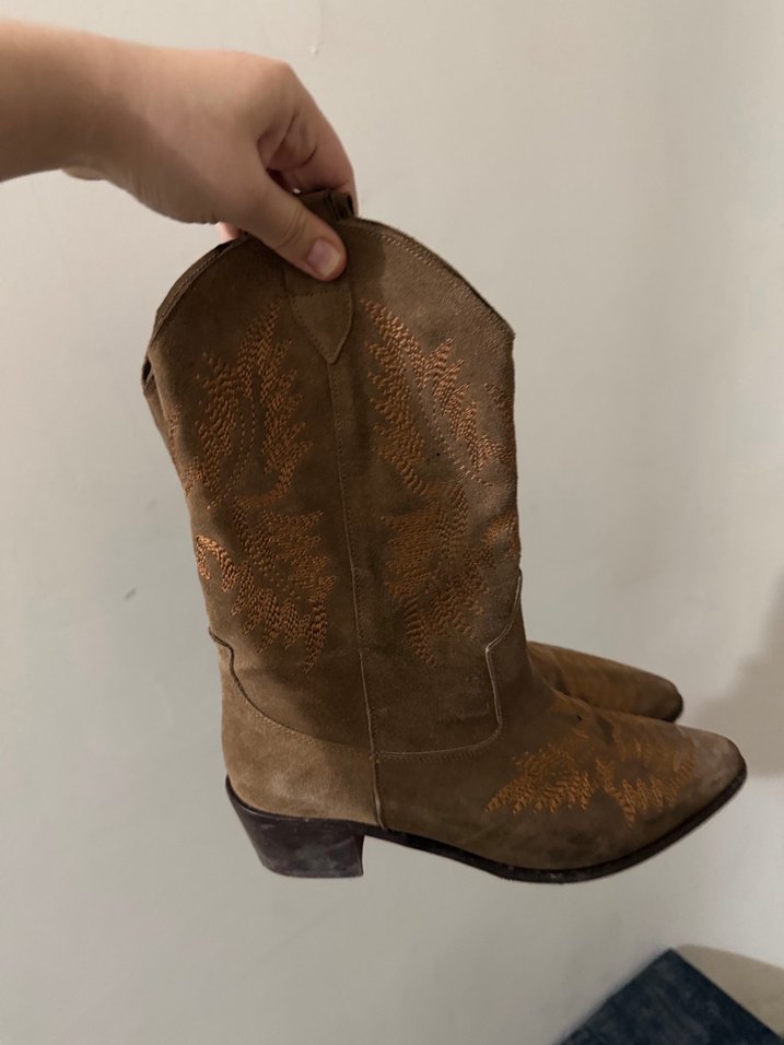 Pelinin ayakkabılar kovboy çizme - Görsel 4