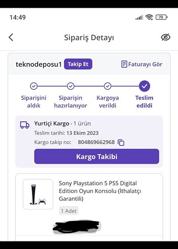 Sony PlayStation 5 PS5 Digital Edition Oyun Konsolu
