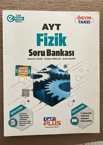 AYT Fizik Soru Bankası - Çap Plus