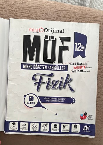 12. Sınıf Fizik Mikro Öğreten Fasiküller