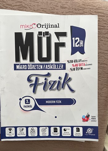 Beden Renk 12. Sınıf Fizik Mikro Öğreten Fasiküller
