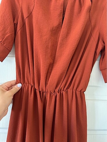 Happiness Marka kiremit rengi elbise ???? - Görsel 5