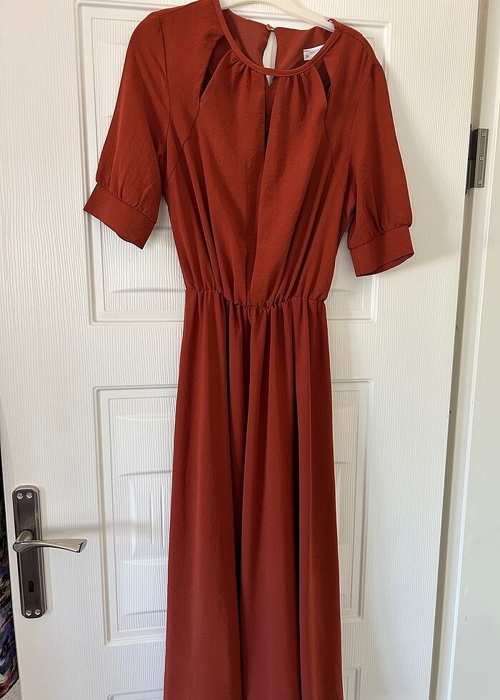 Happiness Marka kiremit rengi elbise ???? - Görsel 2