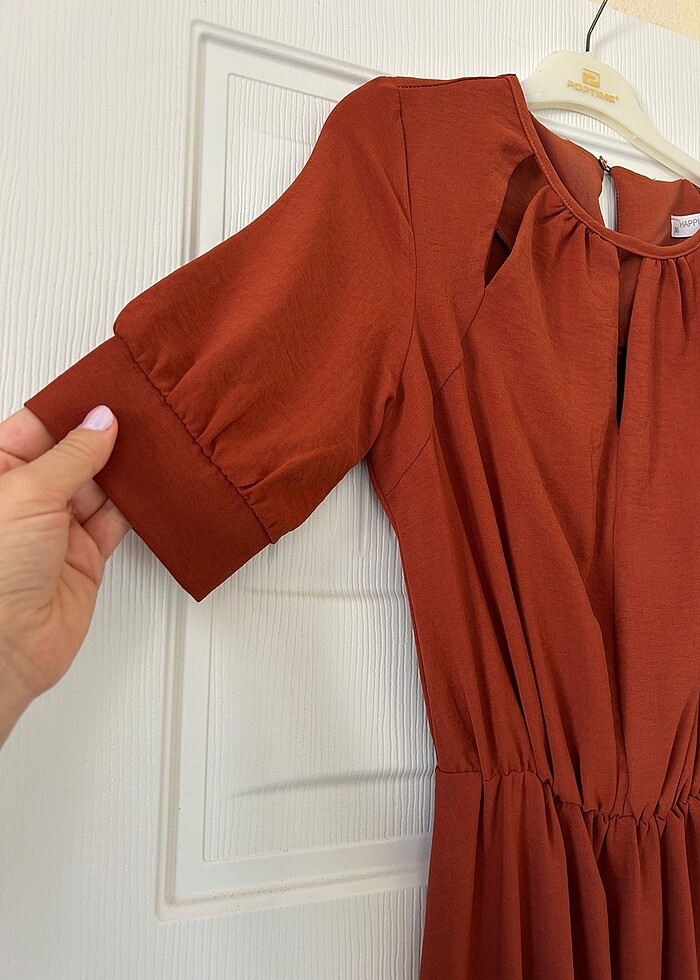 Happiness Marka kiremit rengi elbise ???? - Görsel 4