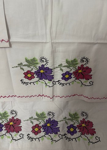 Nakışlı masa örtüsü - Görsel 2