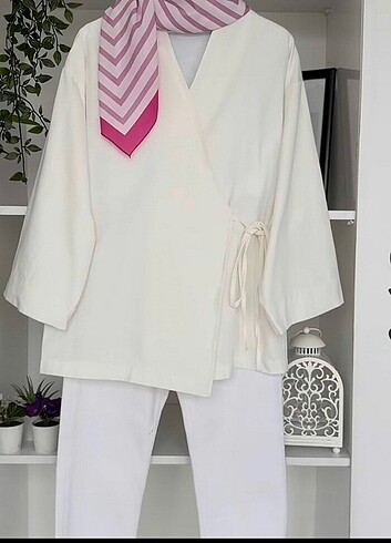 beyaz kimono