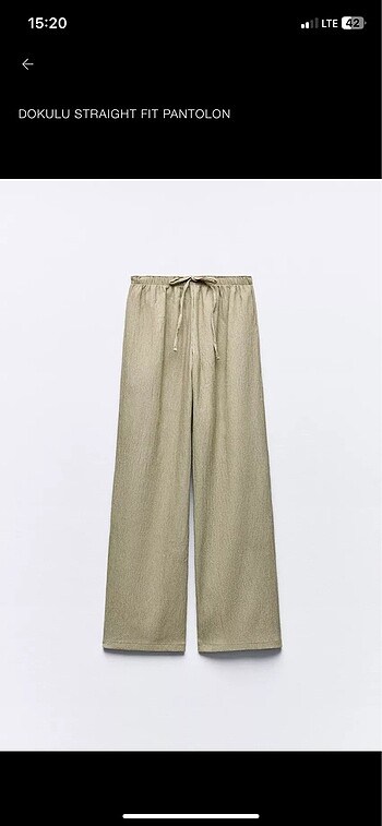 zara pantolon