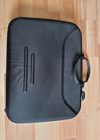 Siyah Minimalist Erkek Evrak Çantası