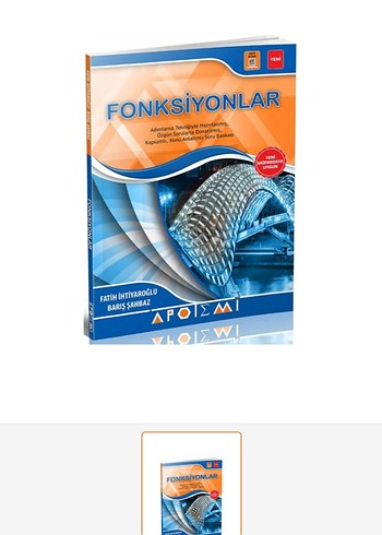 Fonksiyonlar Sınav Hazırlık Kitabı
